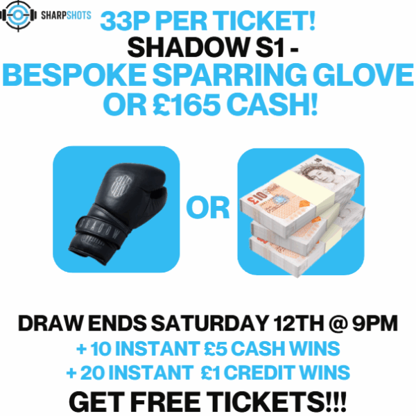 Shadow S1 - Bespoke sparring glove OR £165 CASH!