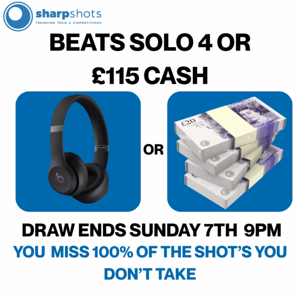 Beats Solo 4 + £5 Instant Wins