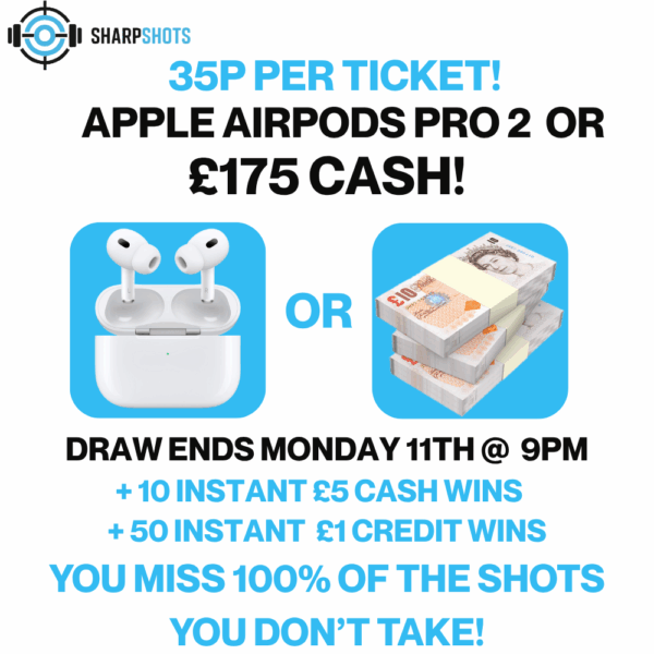 Apple Airpods Pro 2 or £175 Cash