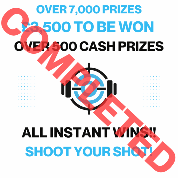 £3,500 Instant Win Mega Draw!