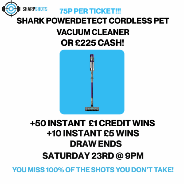 Shark PowerDetect Cordless Pet Vacuum Cleaner