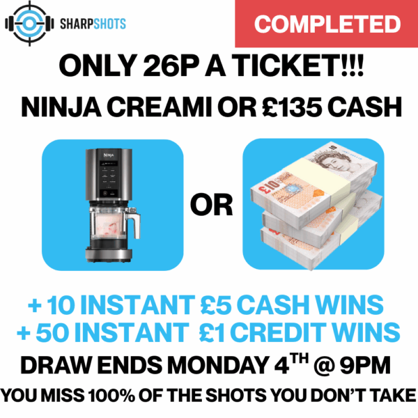 Ninja Creami and £5 Instant Wins!